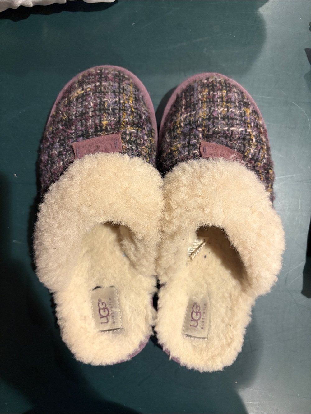 UGG Purple Clog Slippers